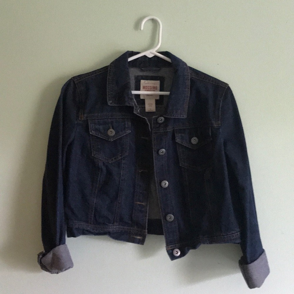 Mossimo Supply Co Cropped Denim Jacket